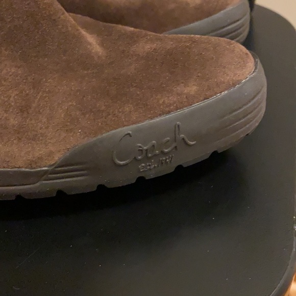 ⭐️COACH⭐️ Suede Boots Sz 6 - Picture 6 of 9